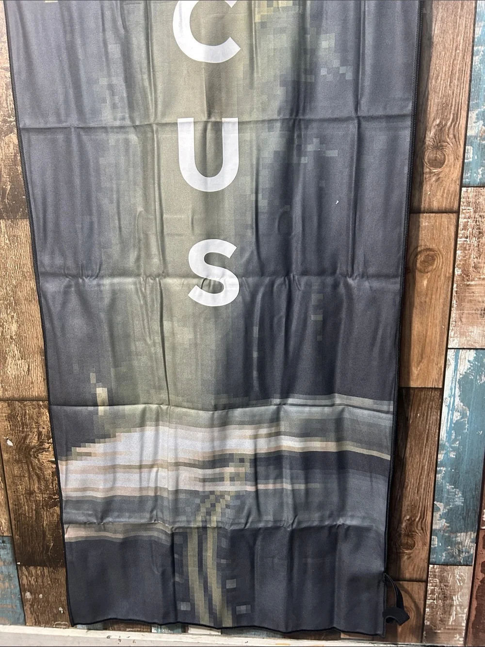 Focus motivational workout towel travel